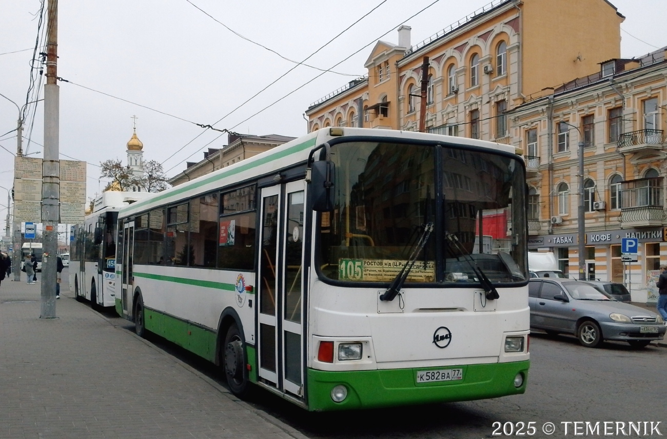 Ростовская область, ЛиАЗ-5256.53-01 № К 582 ВА 77