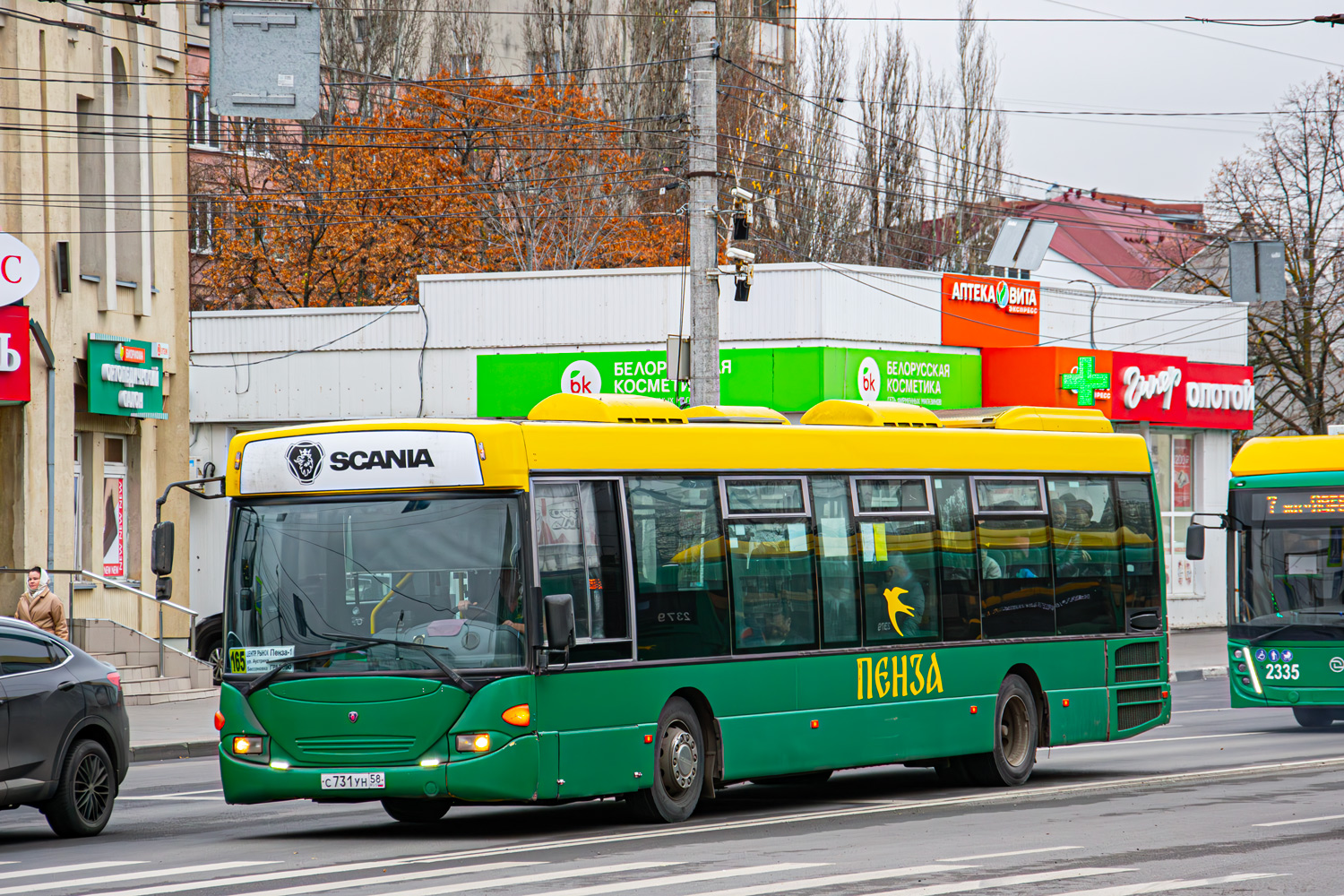 Пензенская область, Scania OmniLink I (Скания-Питер) № С 731 УН 58