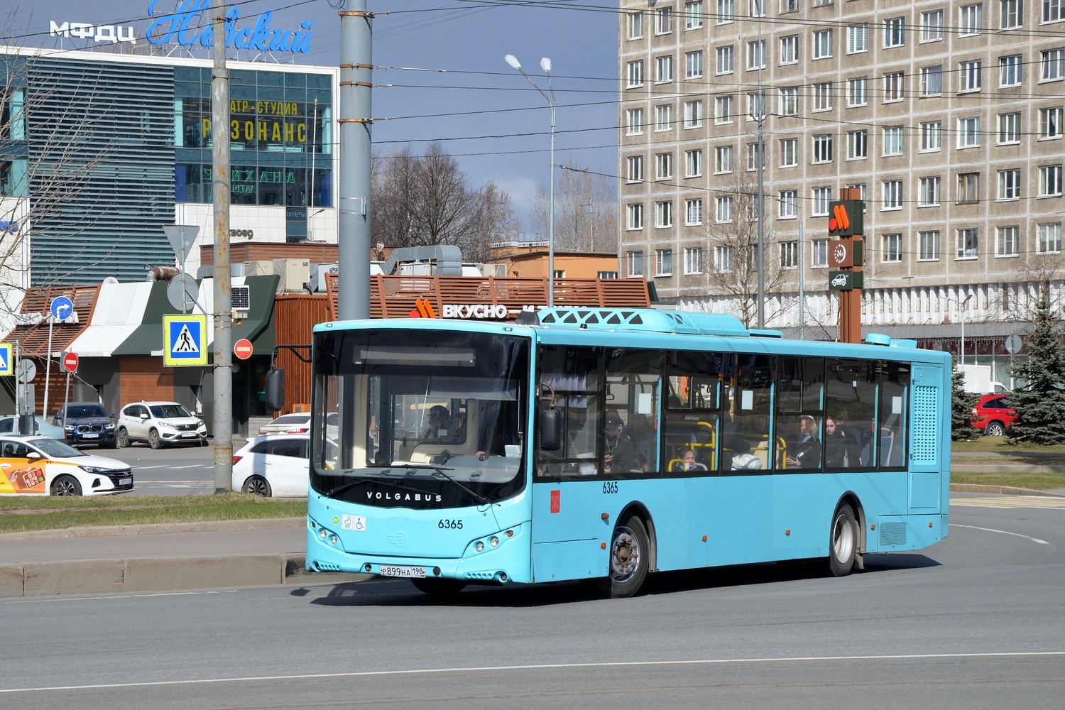 Saint Petersburg, Volgabus-5270.G2 (LNG) # 6365