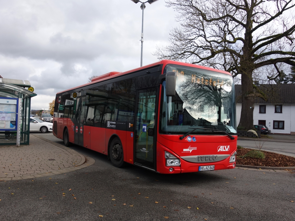 Гессен, IVECO Crossway LE CITY 12M № MR-AZ 848