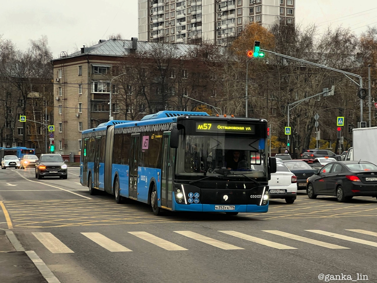 Москва, ЛиАЗ-6213.65 № 030137