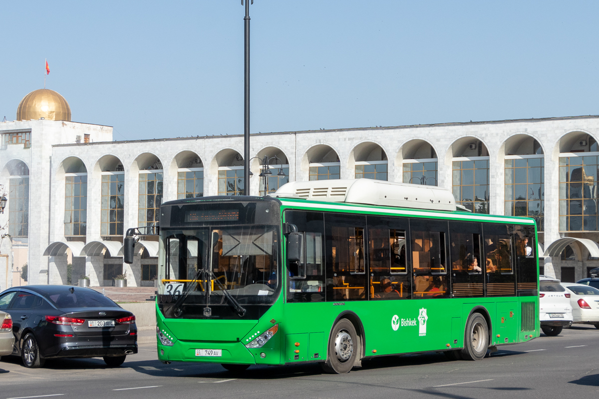 Кыргызстан, Zhong Tong LCK6105HGC Fashion № 01 749 AV