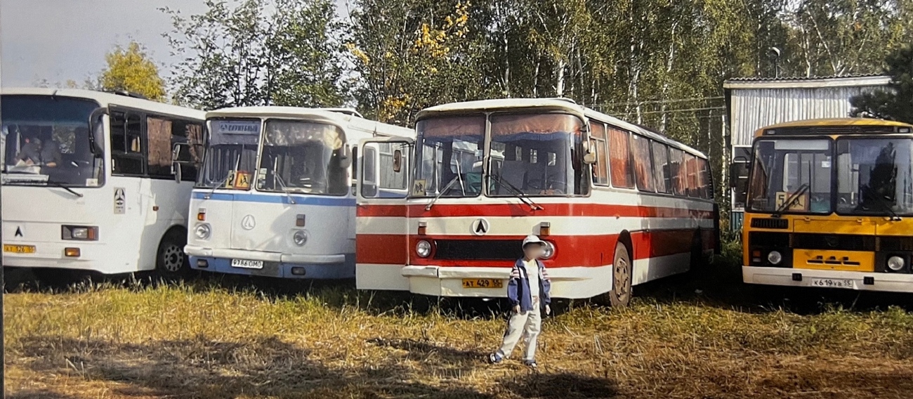 Omsk region, LAZ-699R Nr. АТ 429 55