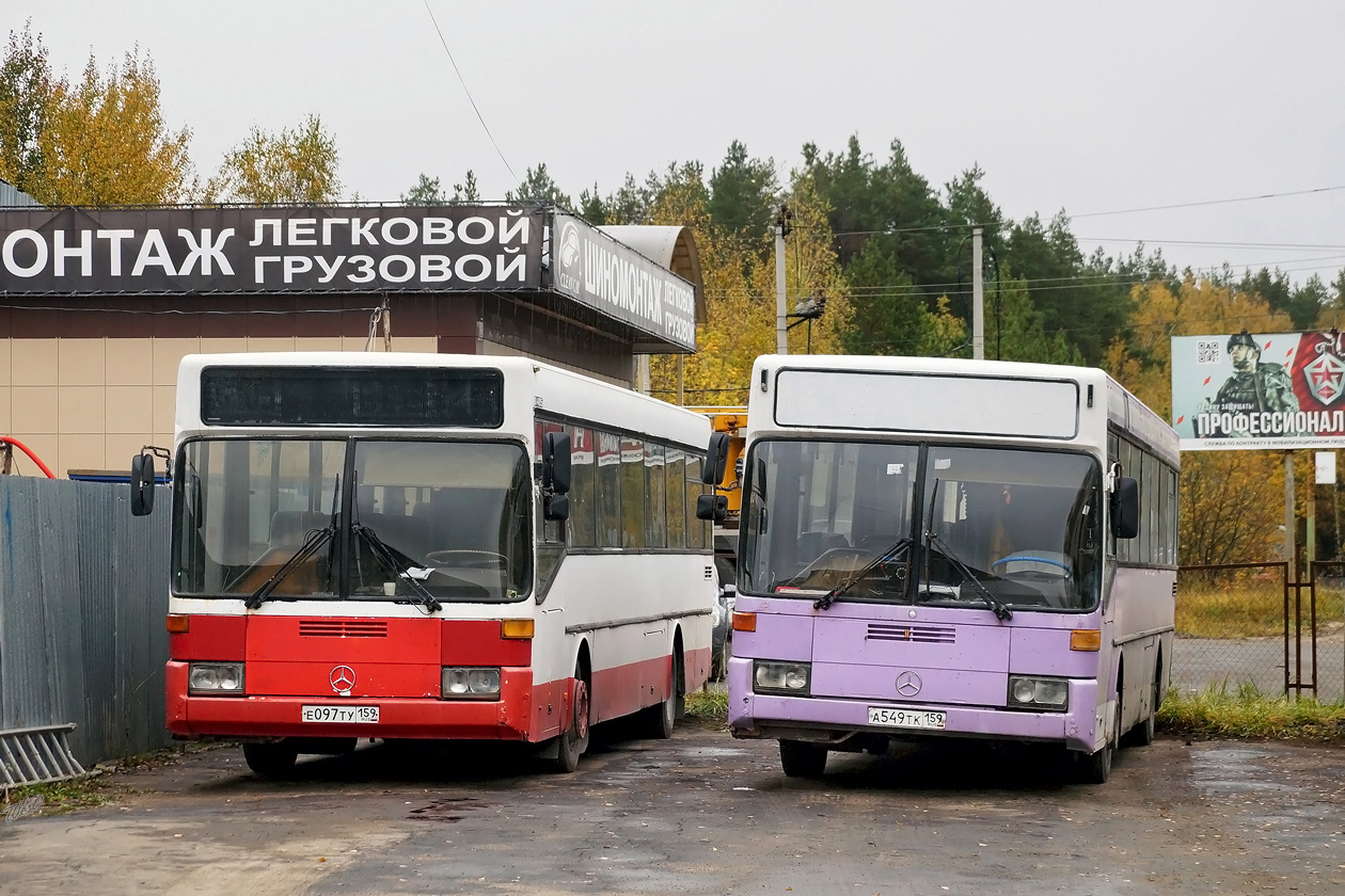 Пермский край, Mercedes-Benz O405 № Е 097 ТУ 159; Пермский край, Mercedes-Benz O405 № А 549 ТК 159