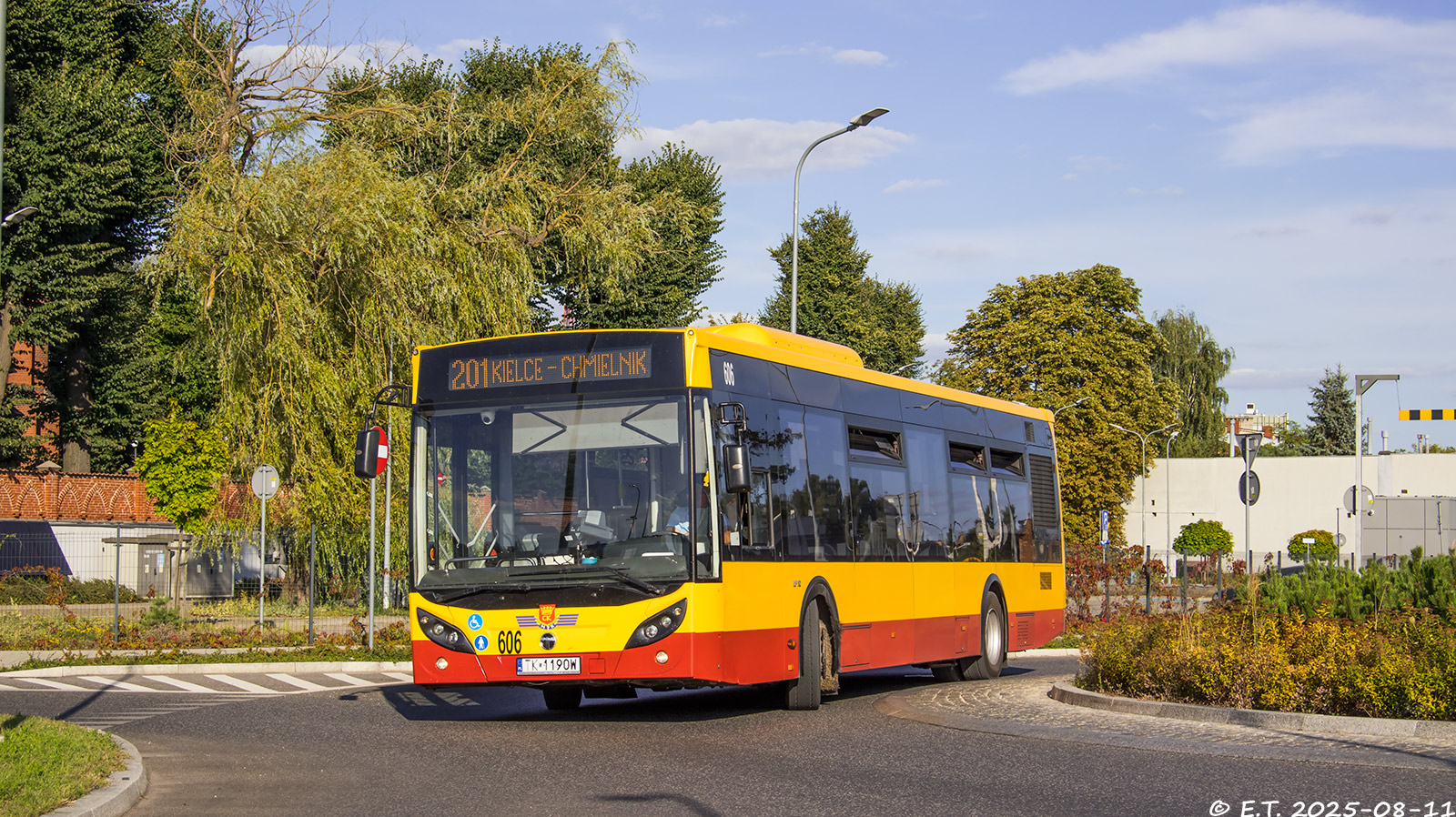 Польша, TEMSA LF 12 № 606