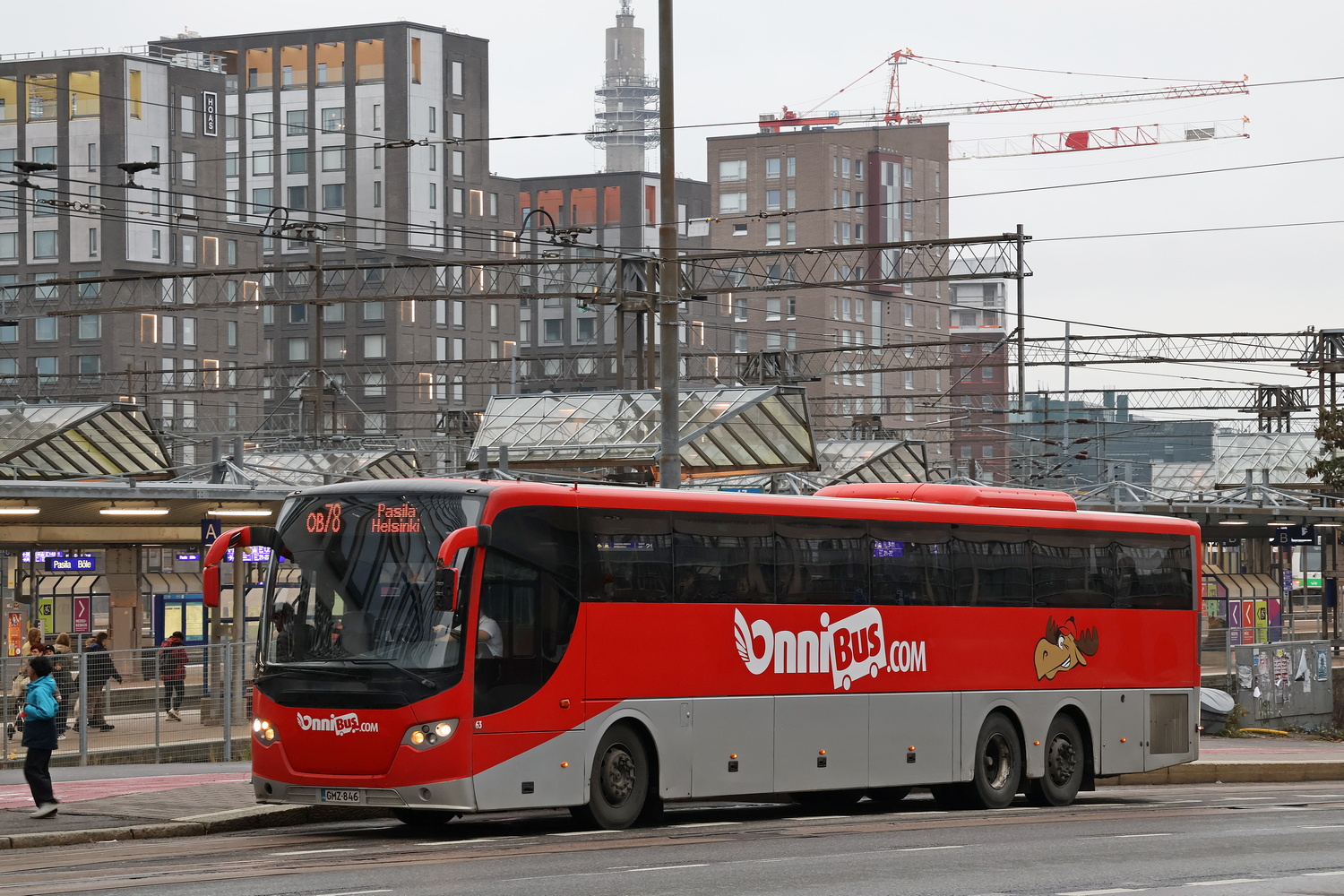 Финляндия, Scania OmniExpress 340 № 63