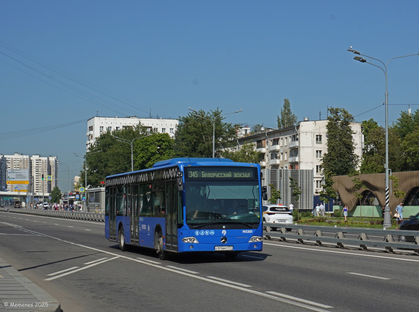 Москва, Mercedes-Benz Conecto II № 193301