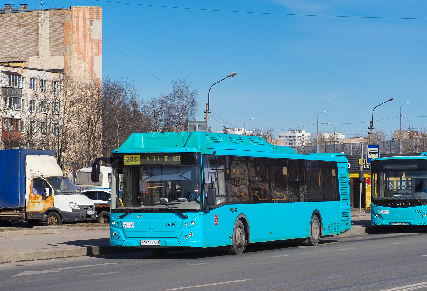 Санкт-Петербург, ЛиАЗ-5292.67 (CNG) № 7699