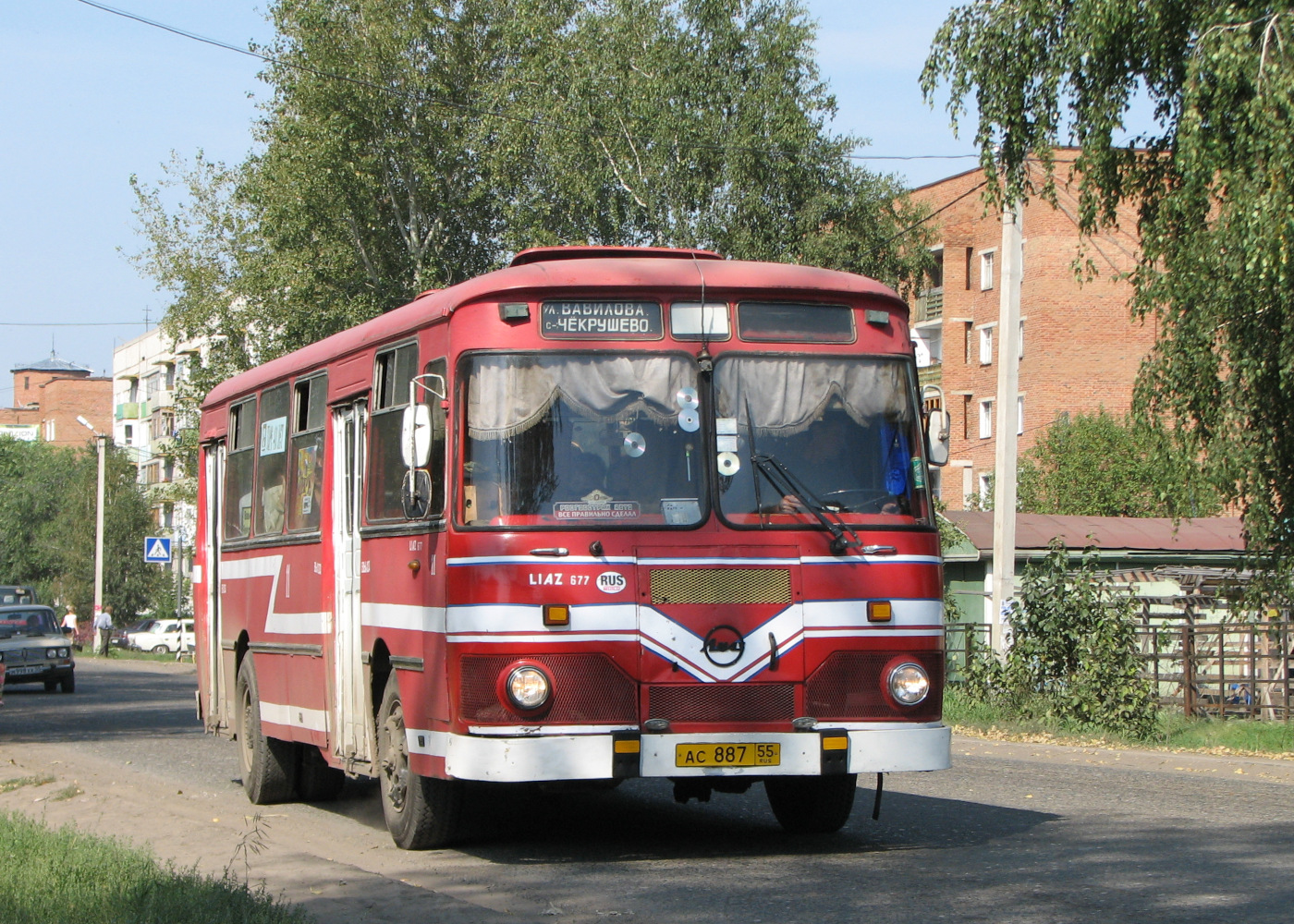 Омская область, ЛиАЗ-677М № 11