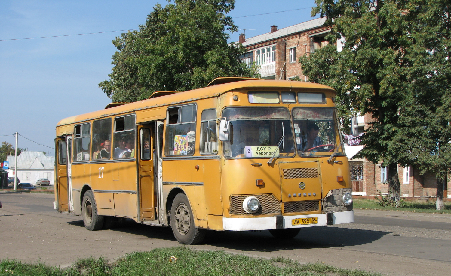 Омская область, ЛиАЗ-677М № 17