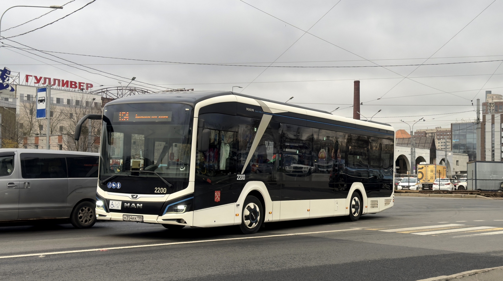 Санкт-Петербург, MAN 12C Lion's City 12 E NL367 № 2200