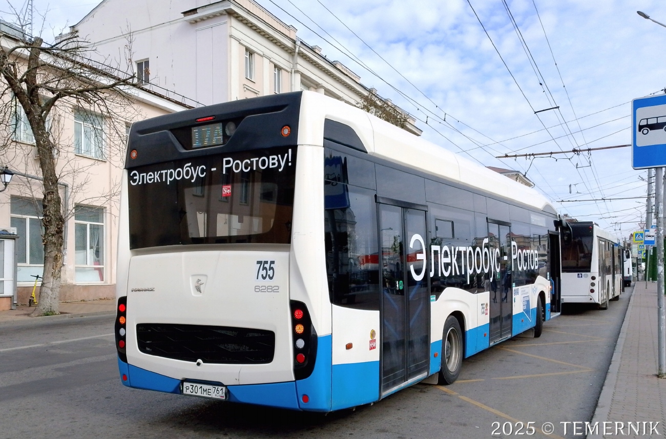 Ростовская область, КАМАЗ-6282 № 755