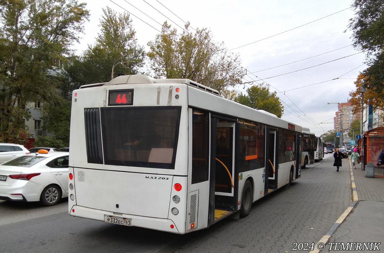 Ростовская область, МАЗ-203.016 № Р 332 ЕС 761