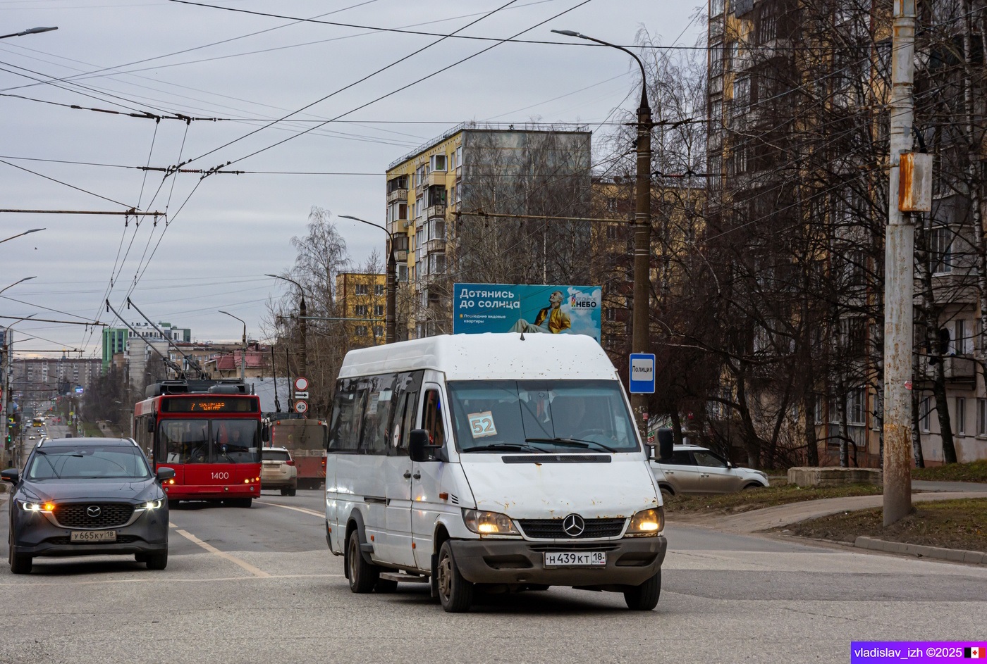 Удмуртия, Луидор-223203 (MB Sprinter Classic) № Н 439 КТ 18