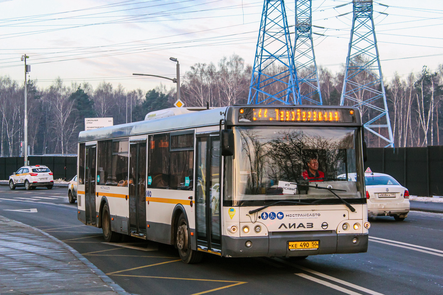 Московская область, ЛиАЗ-5292.60 № КЕ 490 50