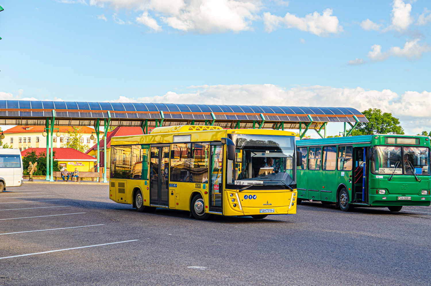Гродненская область, МАЗ-206.047 № 012030
