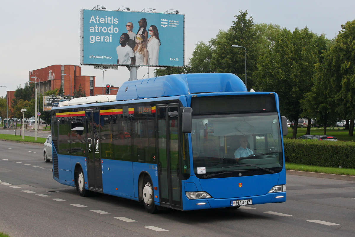 Litauen, Mercedes-Benz O530 Citaro facelift CNG Nr. 117