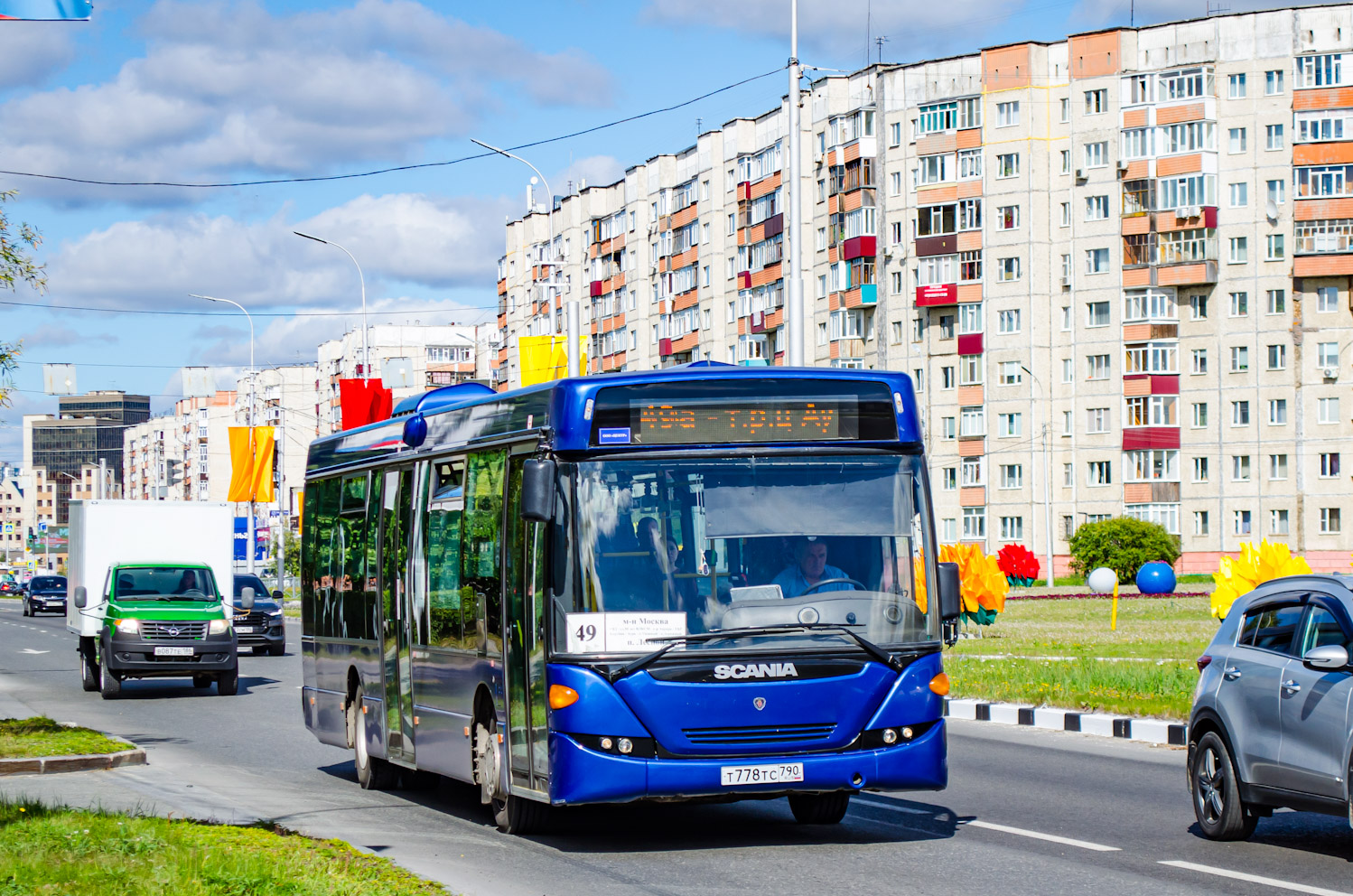 Khanty-Mansi AO, Scania OmniLink II (Scania-St.Petersburg) # Т 778 ТС 790