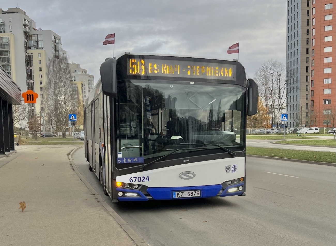 Латвия, Solaris Urbino IV 12 № 67024