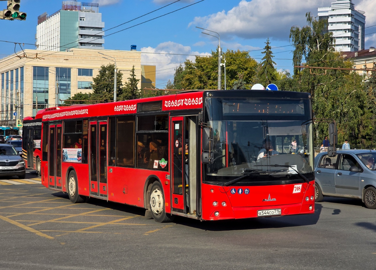 Татарстан, МАЗ-203.069 № 708