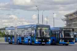 Maskva, LiAZ-6213.65 # 013343; Maskva, KAMAZ-6292 # 401500