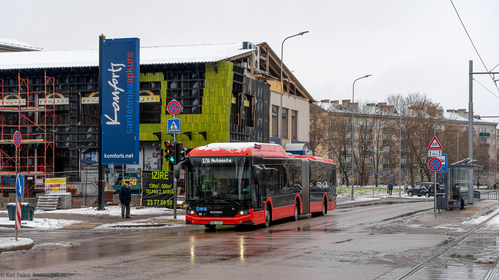 Латвия, Scania Citywide LFA II 17.9 № 387