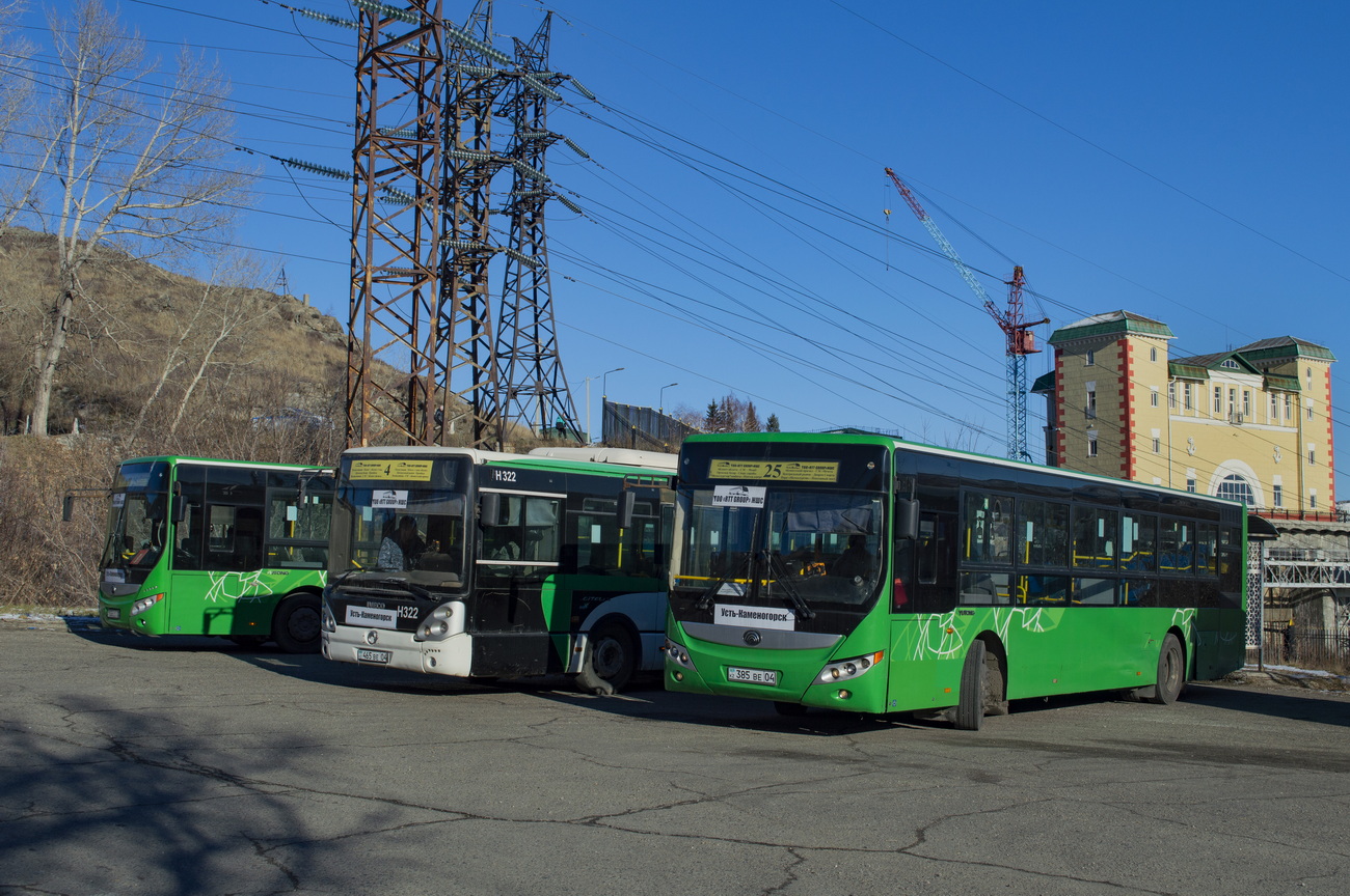 Восточно-Казахстанская область, Yutong ZK6118HGA № 385 BE 04