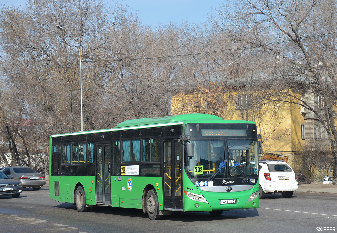 Алматы, Yutong ZK6118HGA № 1841