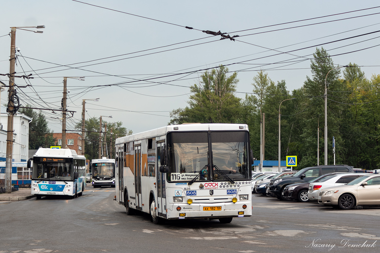 Омская область, НефАЗ-5299-30-32 № 808