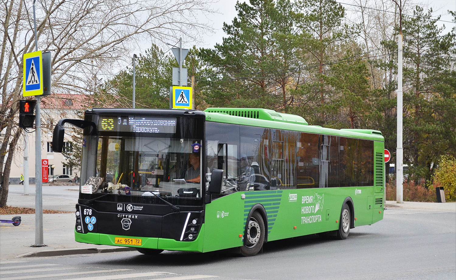 Тюменская область, ЛиАЗ-5292.65 № 678