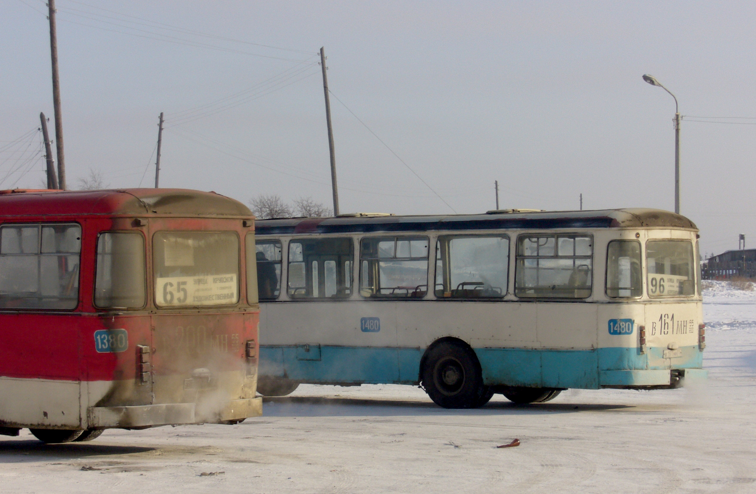 Омская область — Конечные остановки