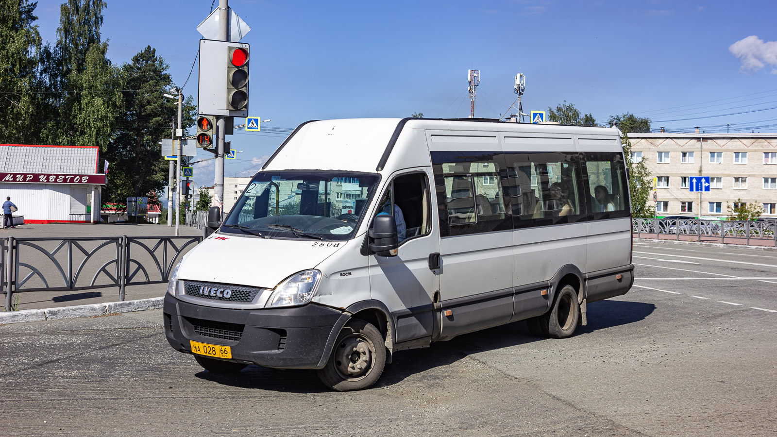 Свердловская область, Нижегородец-2227UU (IVECO Daily) № МА 028 66