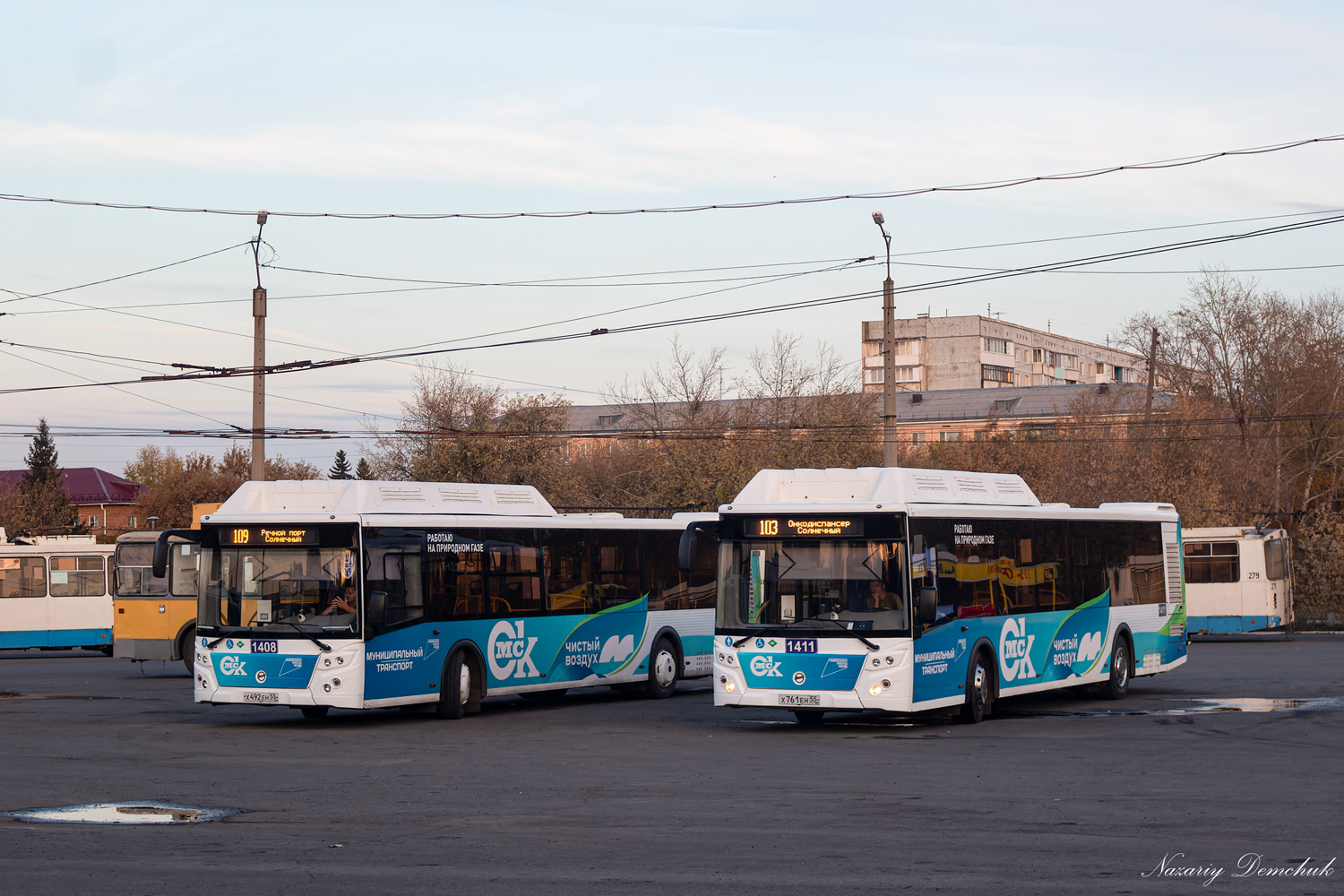 Омская область, ЛиАЗ-5292.67 (CNG) № 1411