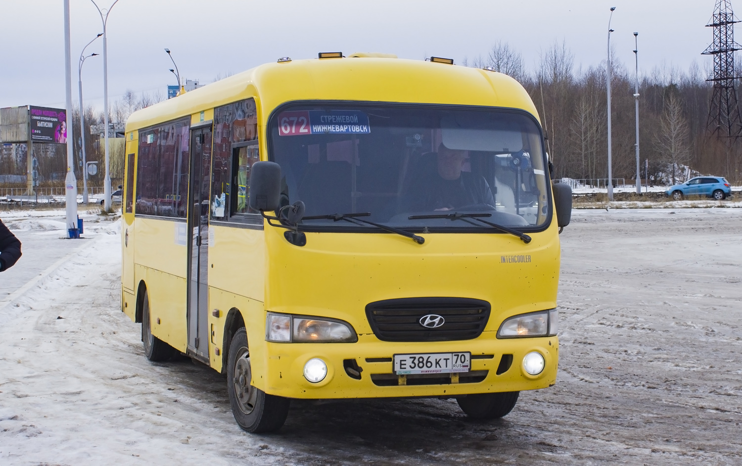 Томская область, Hyundai County LWB C12 (ТагАЗ) № Е 386 КТ 70