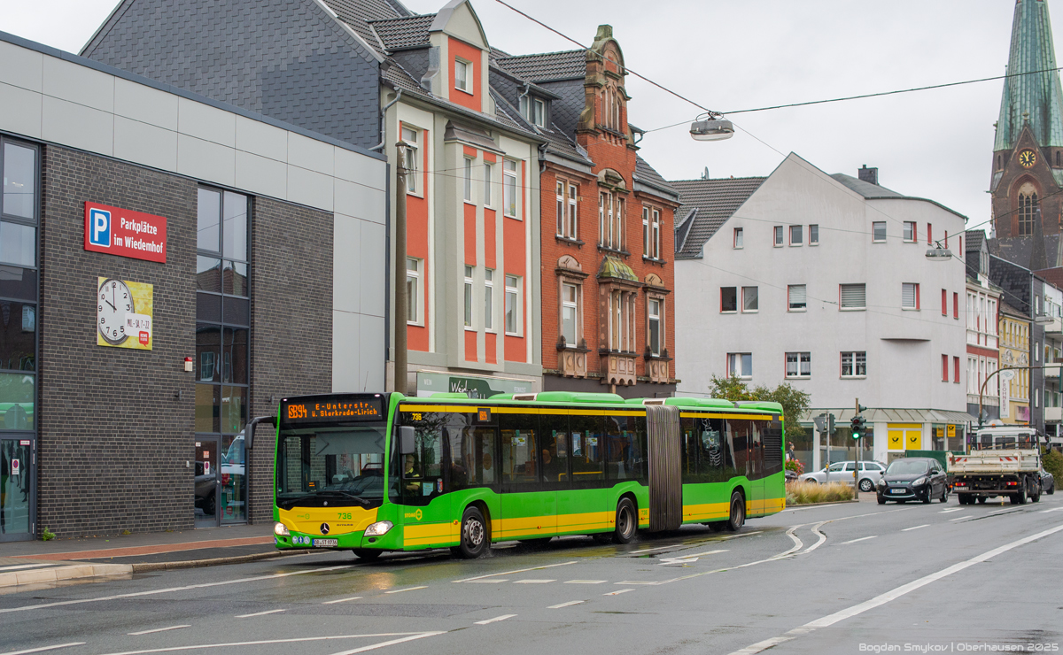 Северный Рейн-Вестфалия, Mercedes-Benz Citaro C2 G № 736