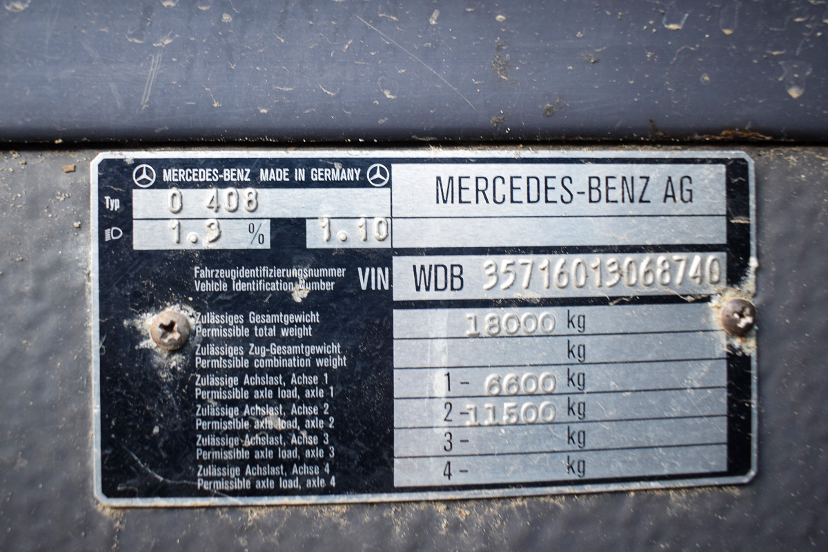 Алтайский край, Mercedes-Benz O408 № К 204 ЕВ 122