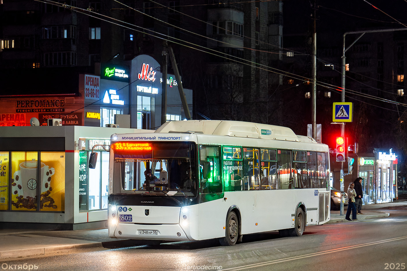 Омская область, НефАЗ-5299-30-56 № 802