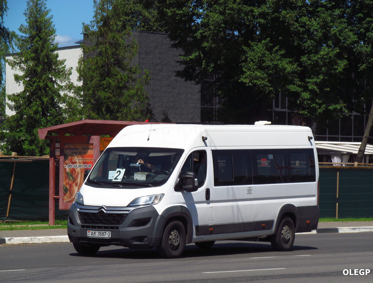 Витебская область, Citroën Jumper № АК 3587-2