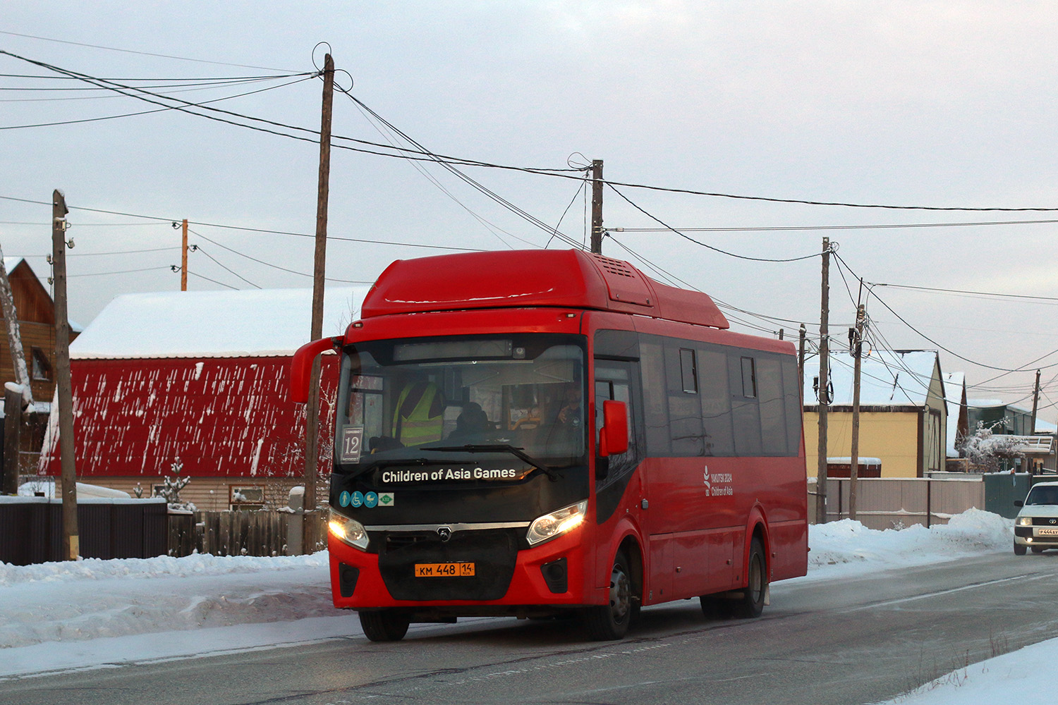 Саха (Якутия), ПАЗ-320415-14 "Vector Next" № КМ 448 14