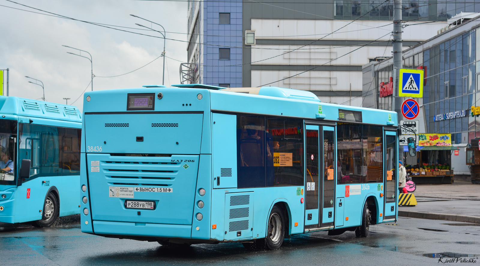 Санкт-Петербург, МАЗ-206.947 № 38436