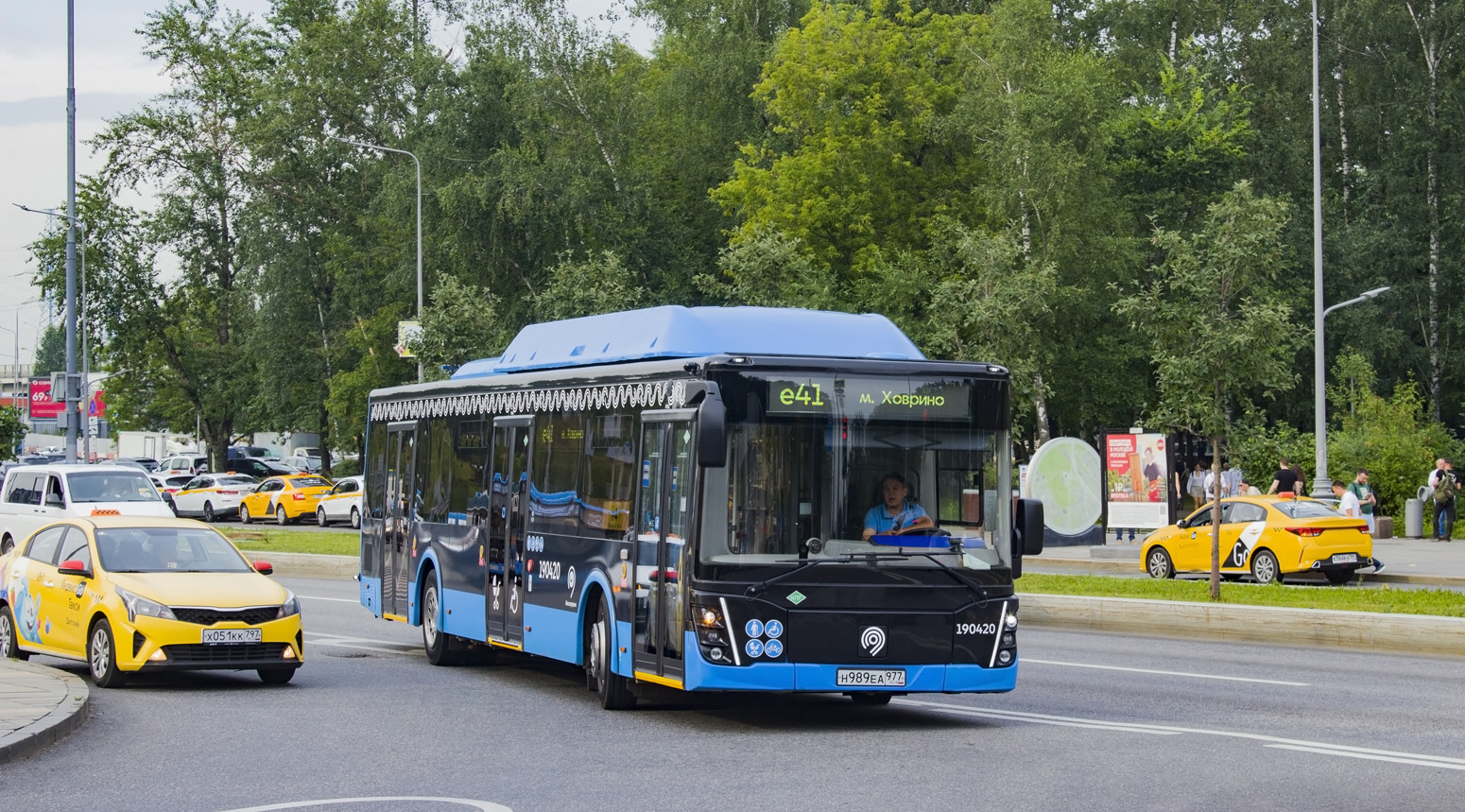 Москва, ЛиАЗ-5292.67 (CNG) № 190420