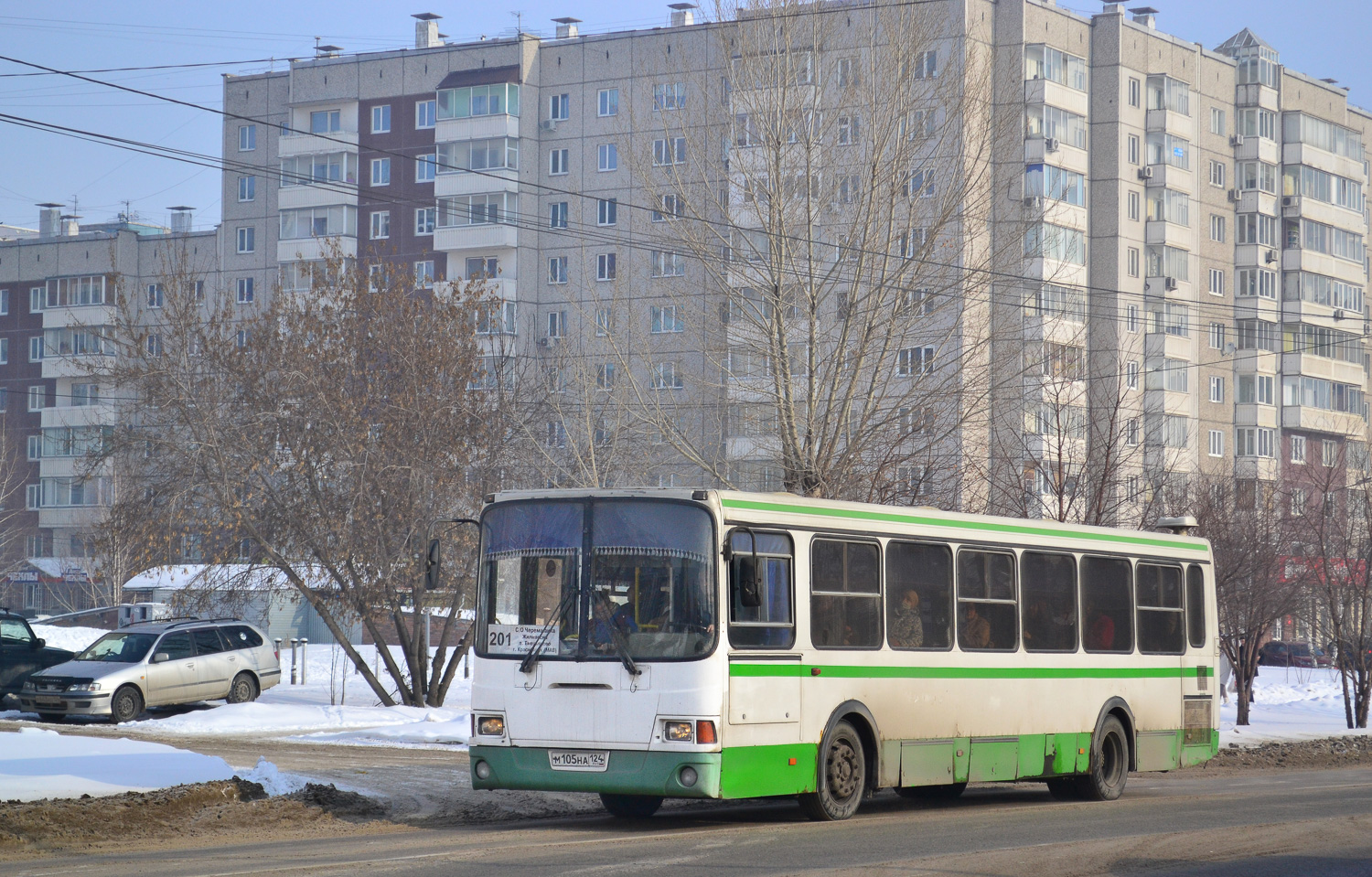 Красноярский край, ЛиАЗ-5256.36-01 № М 105 НА 124
