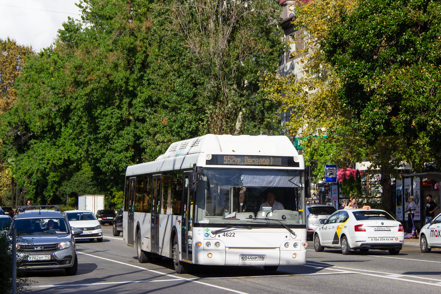 Краснодарский край, ЛиАЗ-5292.67 (CNG) № 4622