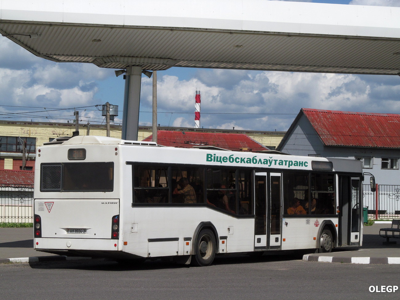 Витебская область, МАЗ-103.586 № АК 8934-2