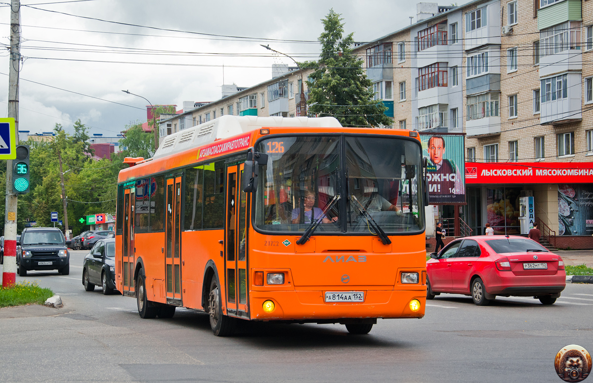 Nizhegorodskaya region, LiAZ-5293.70 Nr. А 814 АА 152