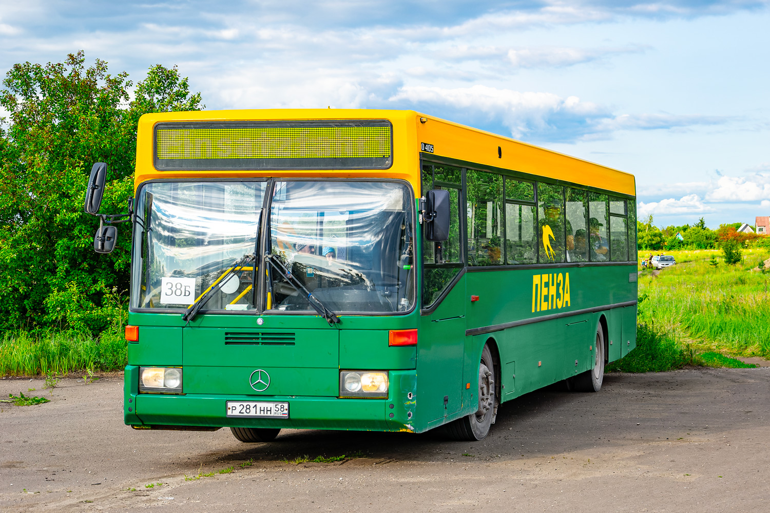 Пензенская область, Mercedes-Benz O405 № Р 281 НН 58