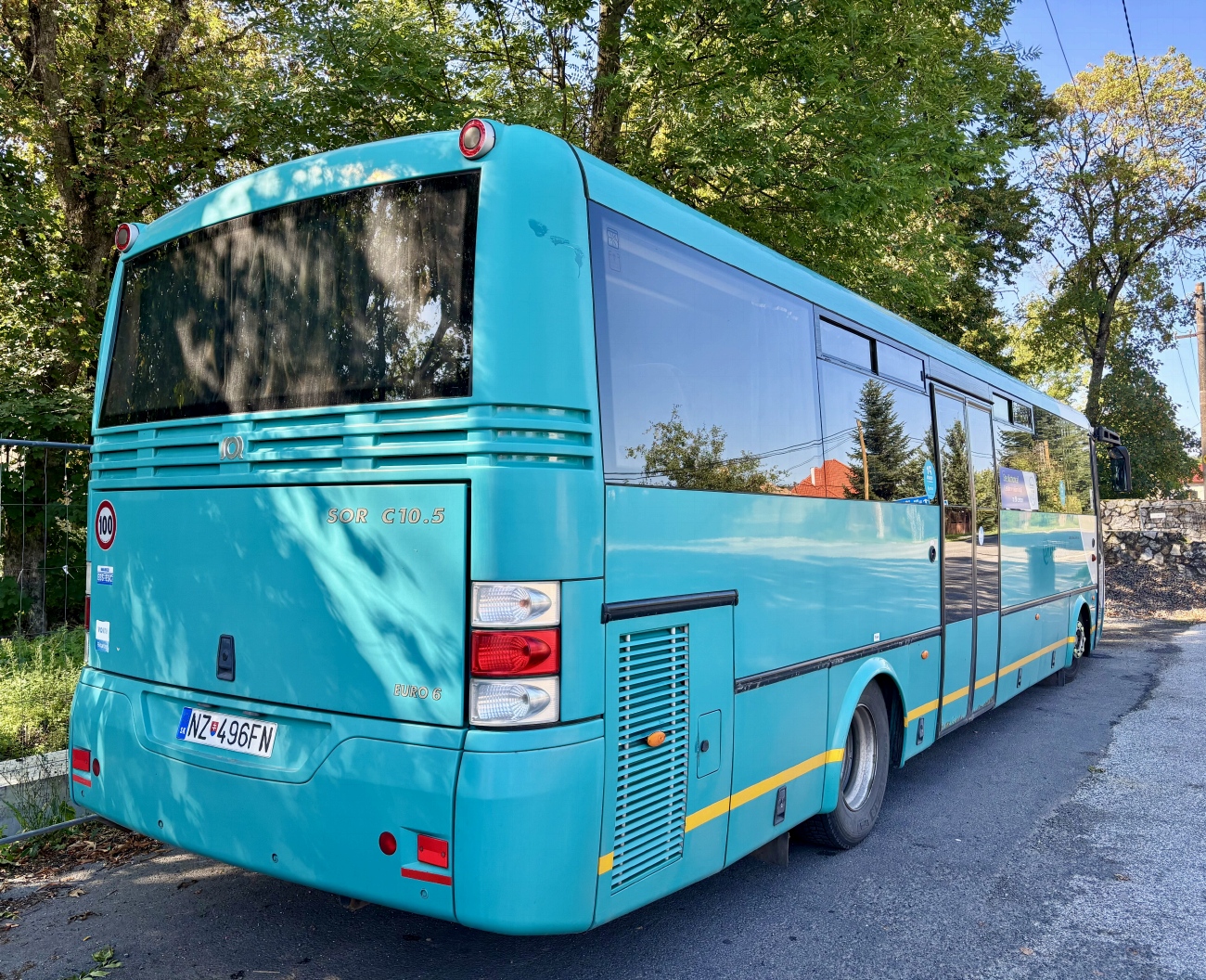 Словакия, SOR C 10.5 № NZ-496FN