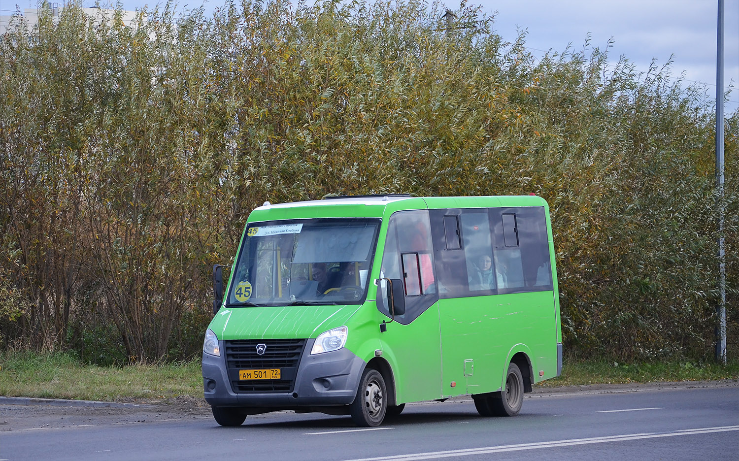 Тюменская область, ГАЗ-A64R45 Next № АМ 501 72