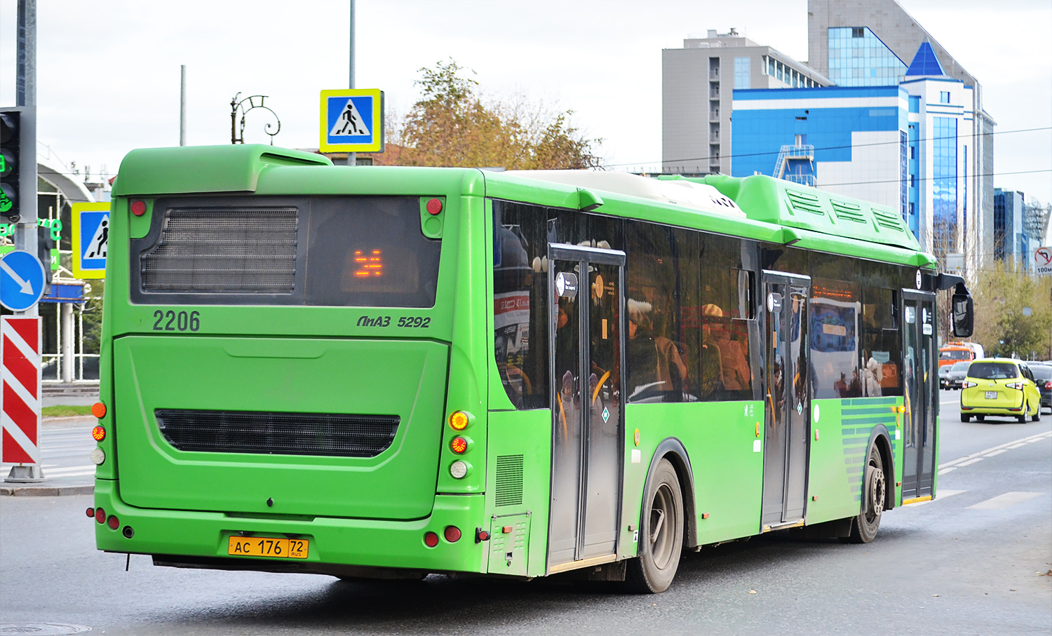 Тюменская область, ЛиАЗ-5292.67 (CNG) № 2206