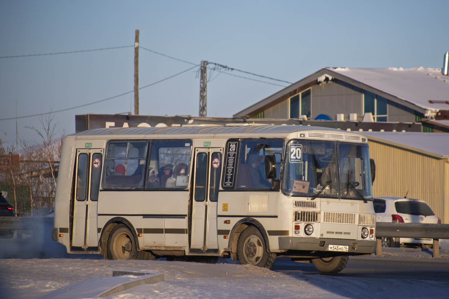 Саха (Якутия), ПАЗ-32054 № М 545 НО 14